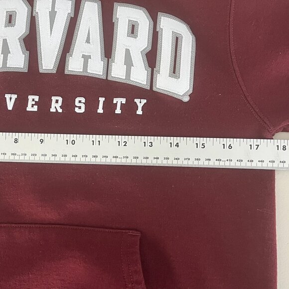 Harvard University Hoodie Sweatshirt Champion Stitched Embroidered Unisex XS - Picture 9 of 10